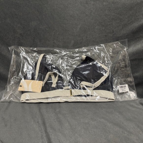 Lively The Swim Busty Bralette: Navy/White - Size 1 - Picture 5 of 5